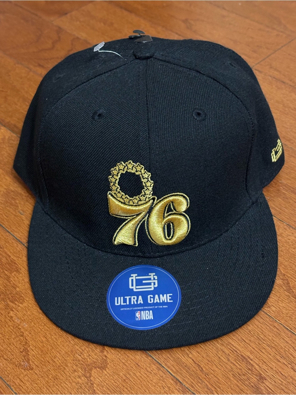 Ultra Game NBA Philadelphia 76ers Embroidered Logo Adjustable Snapback Cap Hat